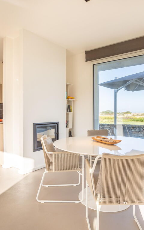 Villa Partenope: Cucina, Sala da pranzo