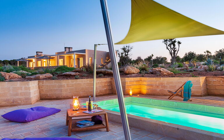 Villa Partenope: all'aperto, Esterni, Piscina