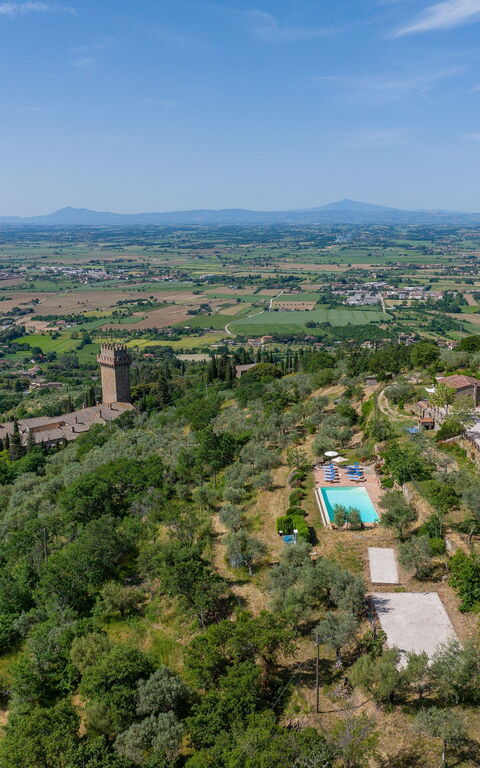 Casale Della Torre: all'aperto, Piscina, Vista Panoramica