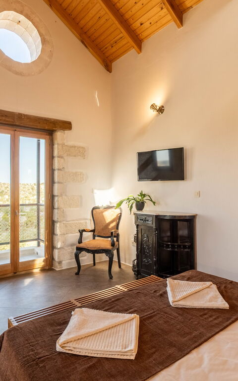 Villa Falcos: Camera da letto