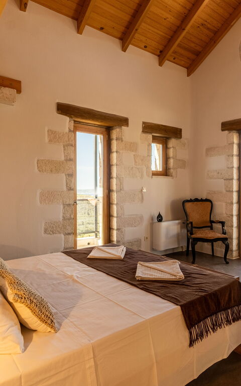 Villa Falcos: Camera da letto