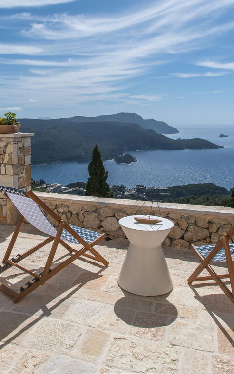 Villa Thea Mare Maistro: Balcone / Terrazza / Patio, Camera da letto