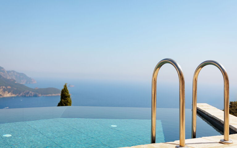 Villa Thea Mare Maistro: all'aperto, Esterni, Piscina, Vista Panoramica