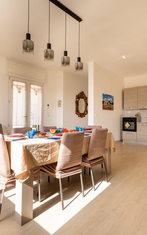 Villa Palibella: Cucina, Sala da pranzo, Soggiorno