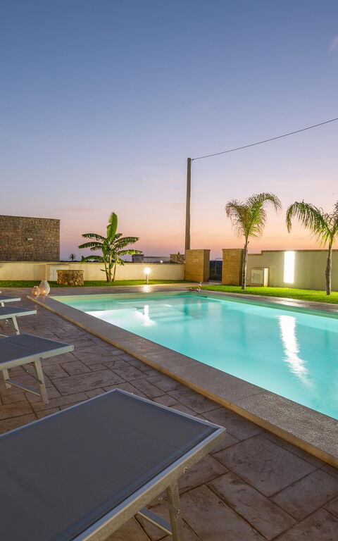 Villa Palibella: all'aperto, Esterni, Piscina