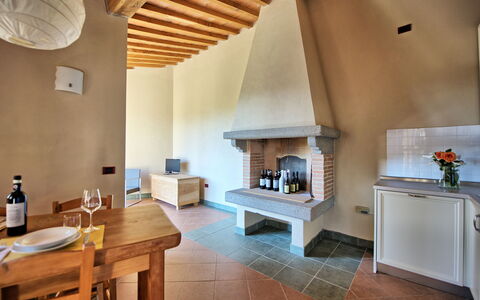 Alloggio Torre 1: Cucina, Sala da pranzo