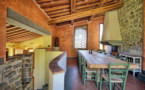 Alloggio Torre 3: Sala da pranzo