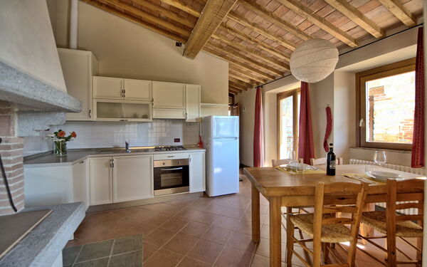 Alloggio Torre 1: Cucina, Sala da pranzo