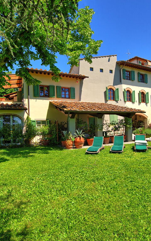 Villa Casciani: all'aperto, Esterni, Giardino