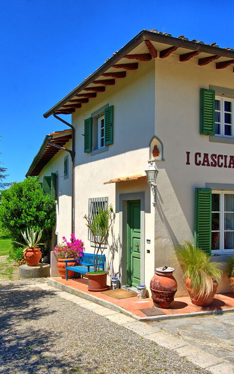 Villa Casciani: all'aperto, Esterni