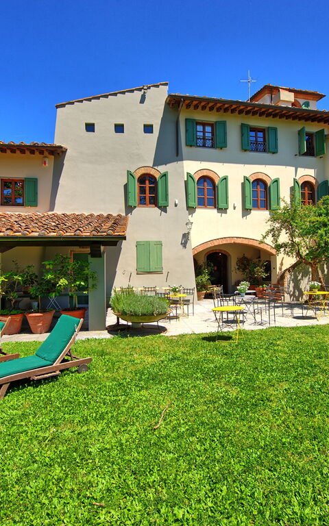 Villa Casciani: all'aperto, Esterni, Giardino