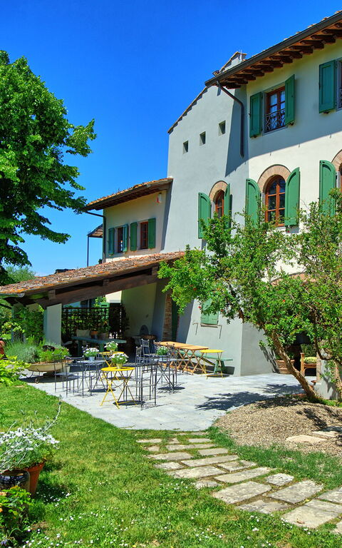 Villa Casciani: all'aperto, Esterni, Giardino