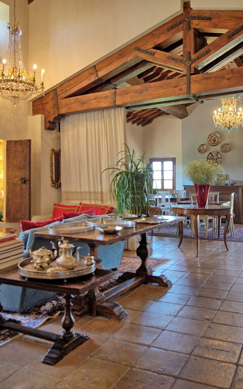 Villa Casciani: Sala da pranzo, Soggiorno