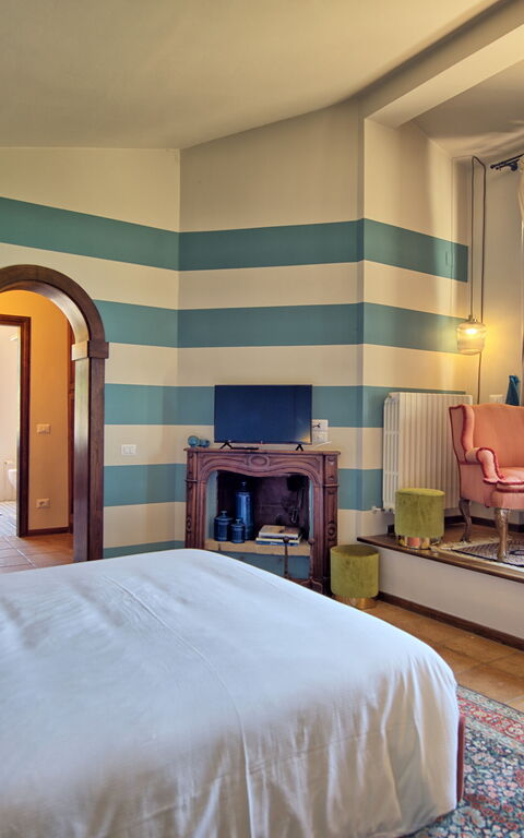 Villa Casciani: Camera da letto