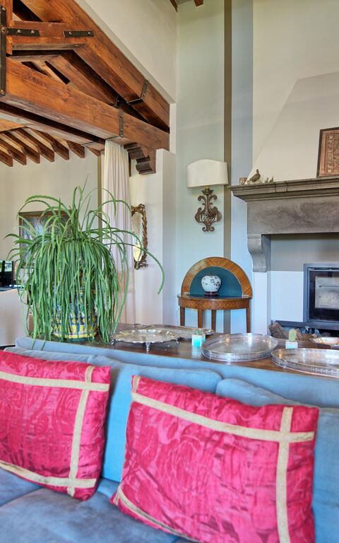 Villa Casciani: Sala da pranzo, Soggiorno