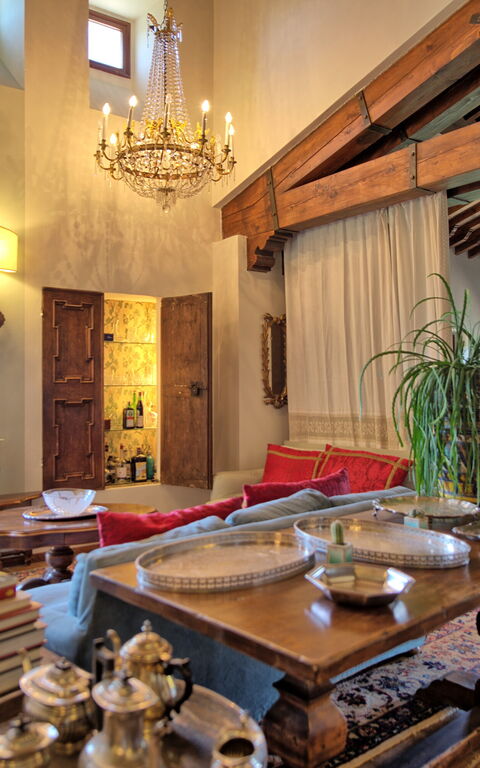 Villa Casciani: Sala da pranzo, Soggiorno