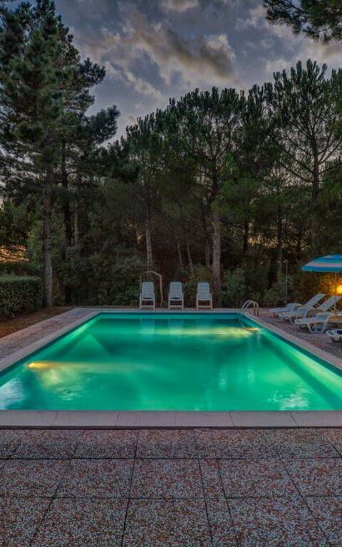 Leccino: all'aperto, Esterni, Piscina