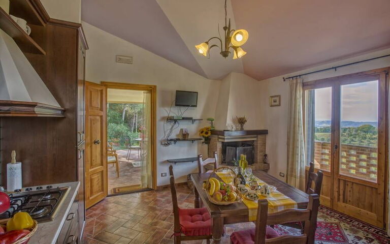 Alloggio Leccino 5: Cucina, Sala da pranzo