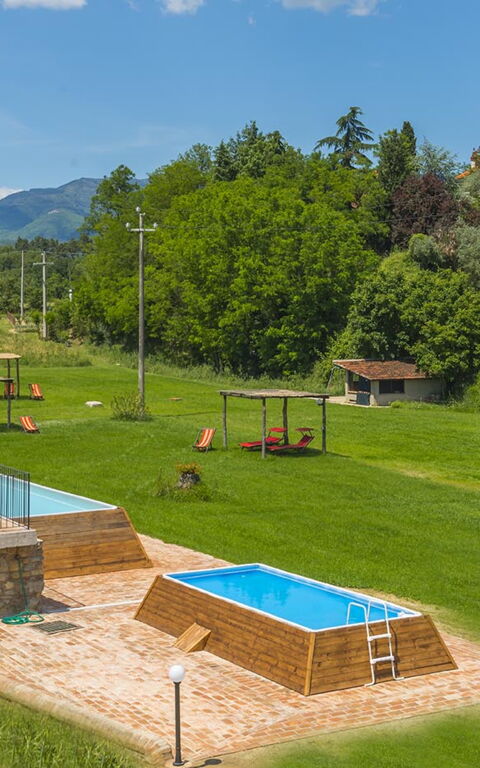 Le Fornaci: all'aperto, Esterni, Giardino, Piscina, Vista Panoramica