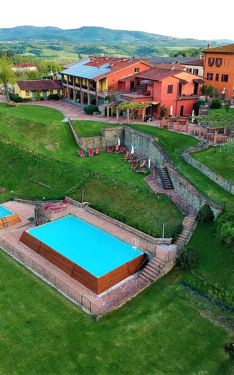 Le Fornaci: all'aperto, Esterni, Giardino, Piscina, Vista Panoramica