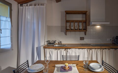 Alloggio Mattacchione: Cucina, Sala da pranzo