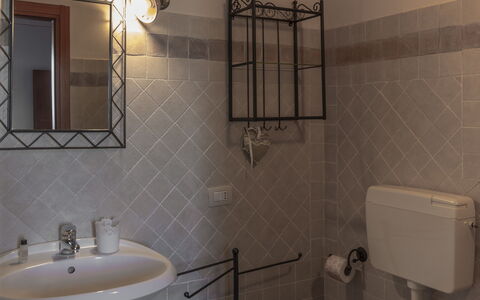 Alloggio La Maria e Cecco: Bagno