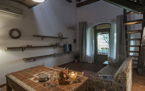 Alloggio Catola: Sala da pranzo, Soggiorno