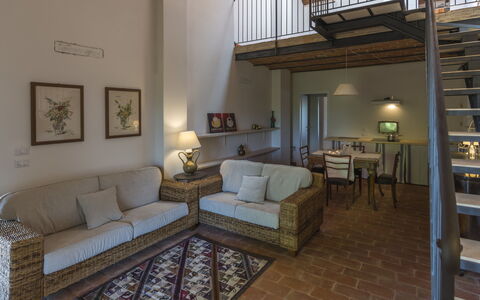 Alloggio Dondo: Sala da pranzo, Soggiorno