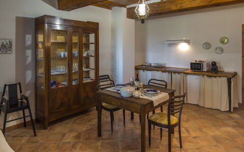 Alloggio Zi Toni: Cucina, Sala da pranzo