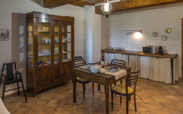 Alloggio Zi Toni: Cucina, Sala da pranzo