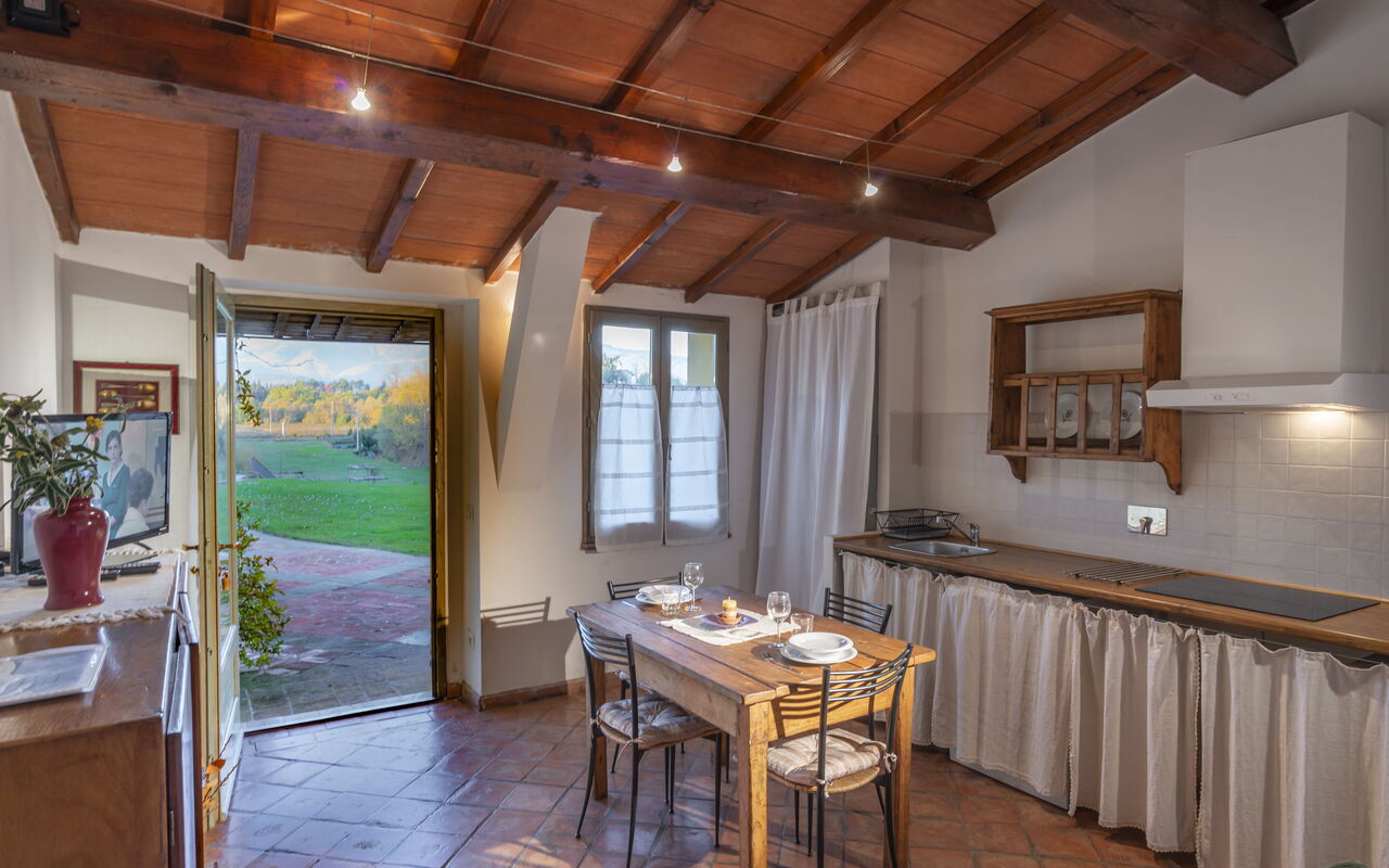 Alloggio Mattacchione: Cucina, Sala da pranzo