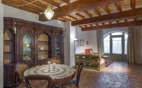 Alloggio Varisio: Sala da pranzo, Soggiorno