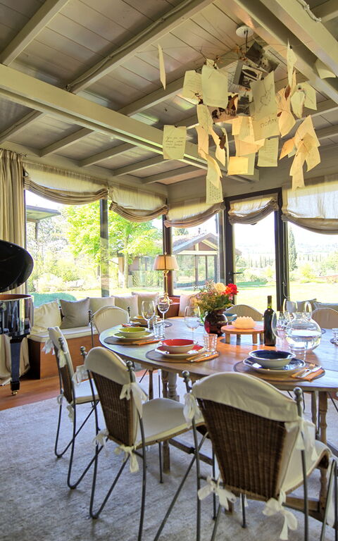 Villa Barbarella: Sala da pranzo