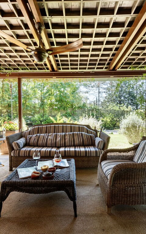 Villa Barbarella: all'aperto, Balcone / Terrazza / Patio, Estate