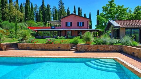 Villa Barbarella: all'aperto, Giardino, Piscina