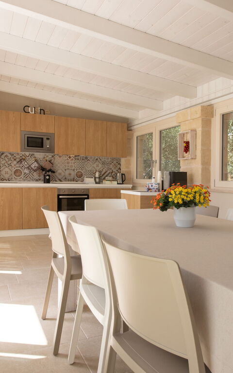 Terra Mater: Cucina, Sala da pranzo