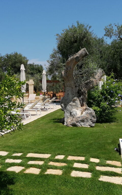 Terra Mater: all'aperto, Esterni, Giardino