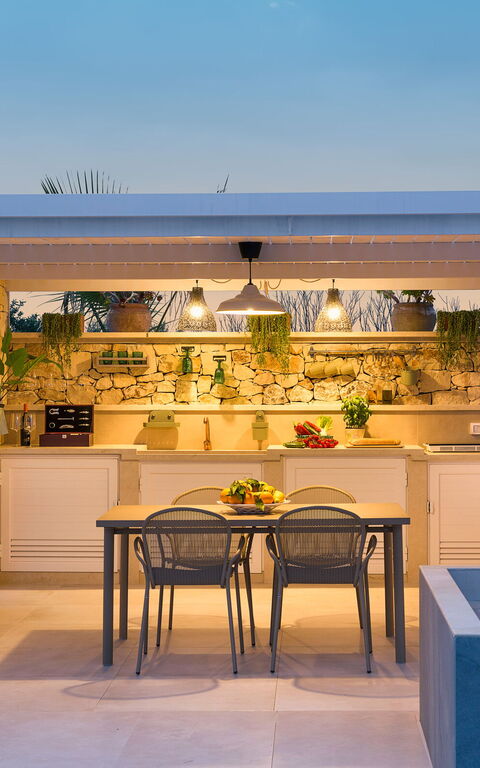 Villa Paradisus: all'aperto, Balcone / Terrazza / Patio, Esterni