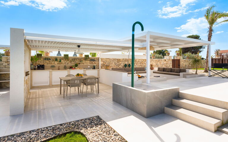 Villa Paradisus: all'aperto, Balcone / Terrazza / Patio, Esterni