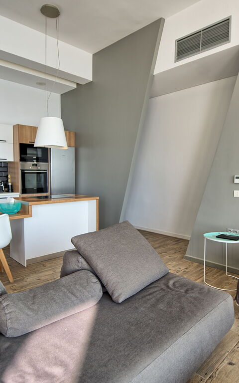 Villa Sapphire: Cucina, Soggiorno