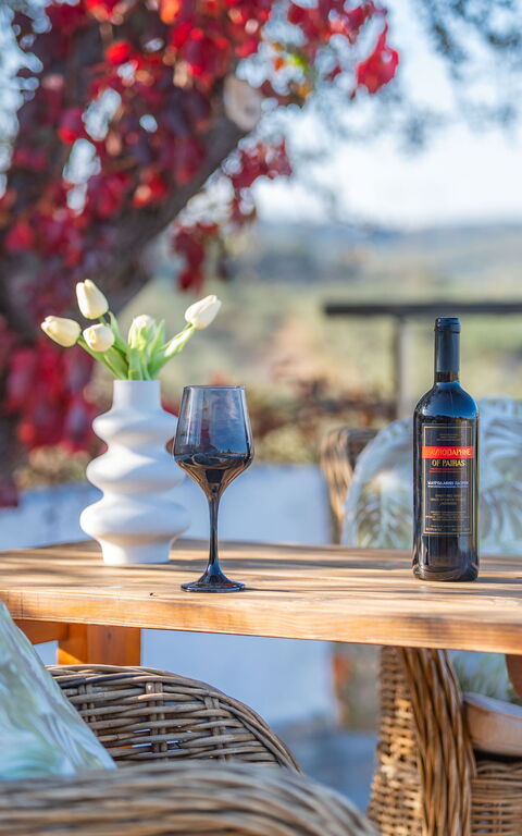 Villa Rose: all'aperto, Esterni