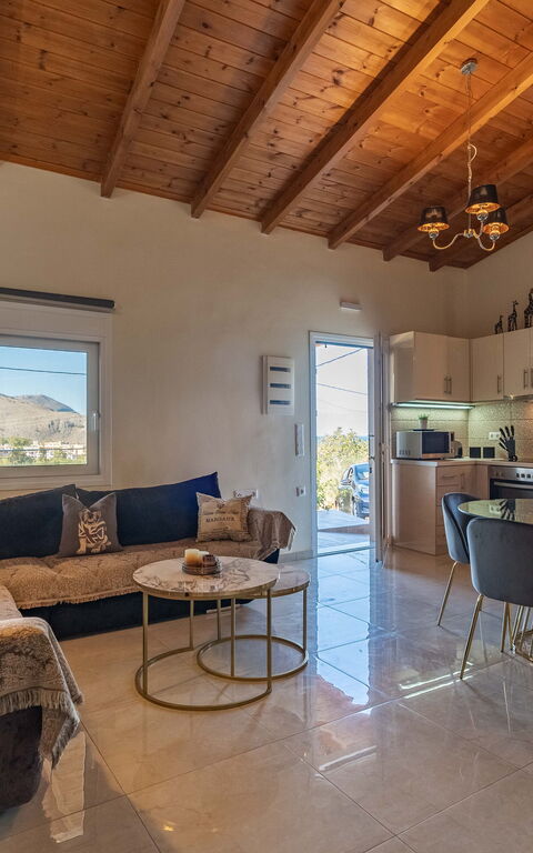 Villa Rose: Cucina, Soggiorno