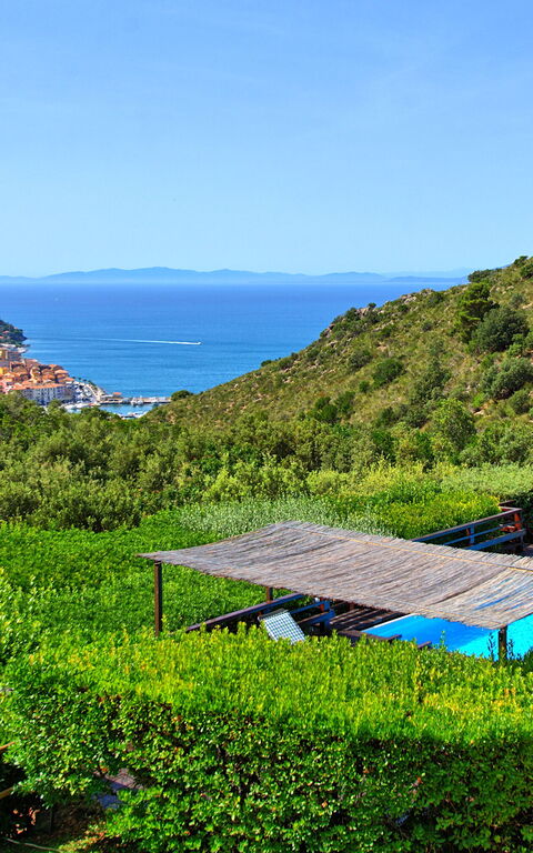Casale Argentario: all'aperto, Piscina, Vista Panoramica
