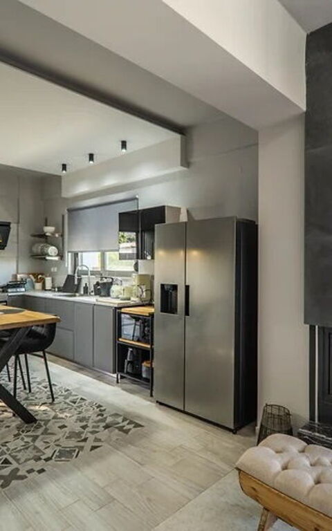 Villa Katrina: Cucina, Soggiorno