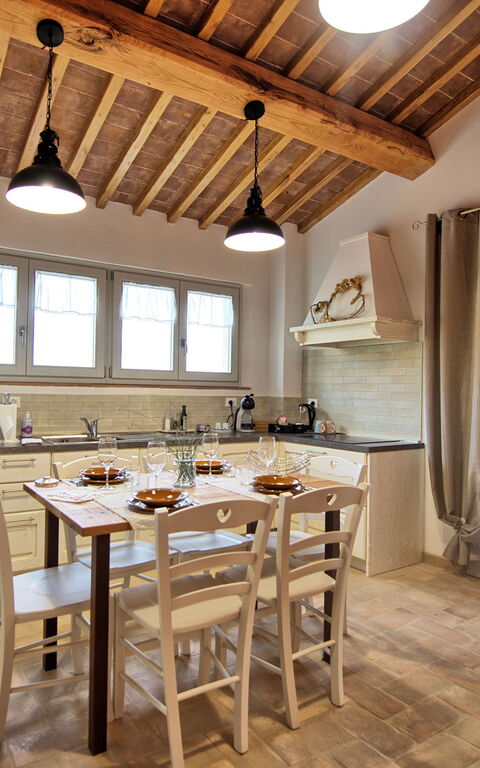 Casa Andrea: Cucina, Sala da pranzo, Soggiorno