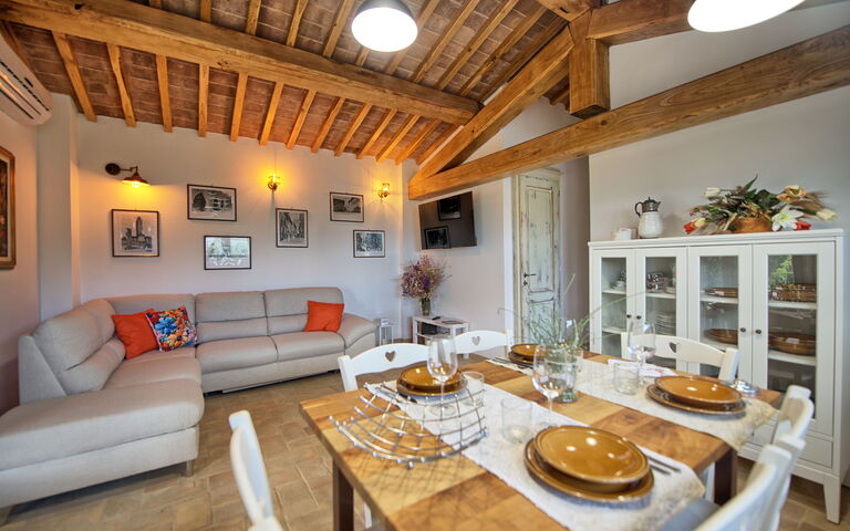 Casa Andrea: Cucina, Sala da pranzo, Soggiorno