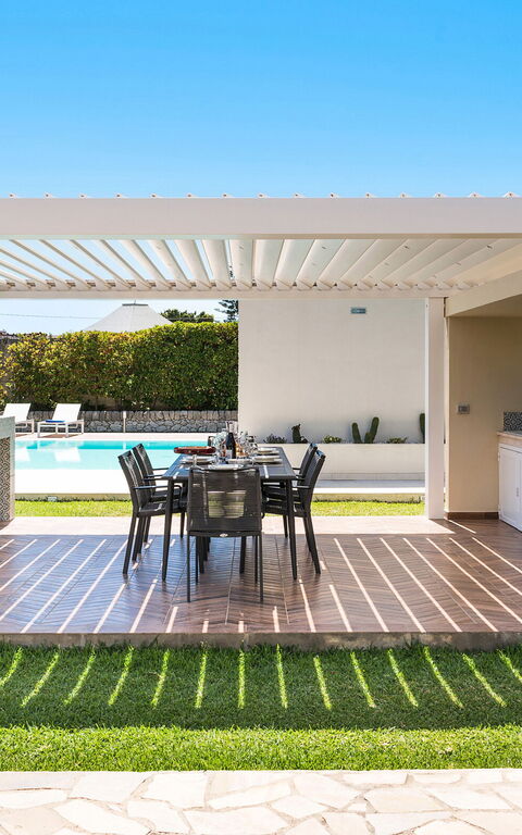 Villa Dilecta: all'aperto, Balcone / Terrazza / Patio, Esterni, Giardino