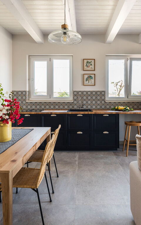 Villa Paolina: Cucina, Sala da pranzo, Soggiorno