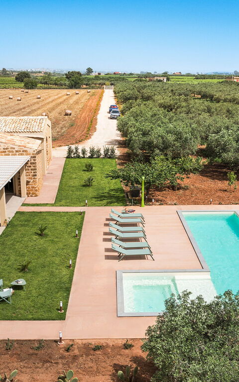 Villa Cavalè: all'aperto, Esterni, Giardino, Piscina, Vista Panoramica