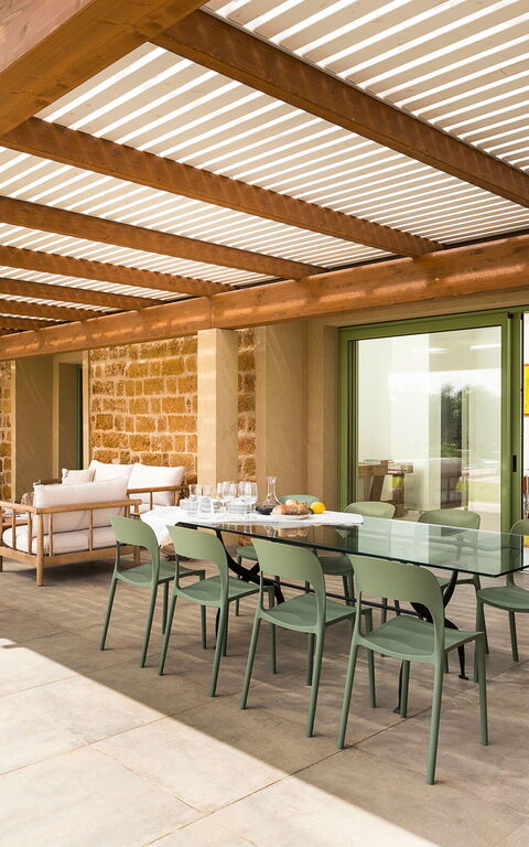 Villa Cavalè: all'aperto, Balcone / Terrazza / Patio, Esterni, Giardino